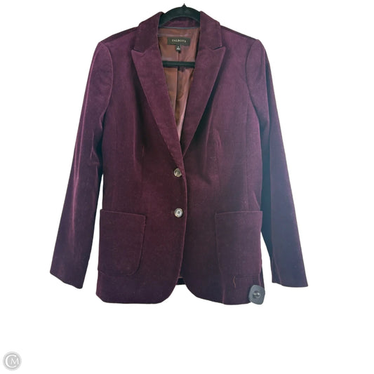 Blazer By Talbots In Purple, Size: M