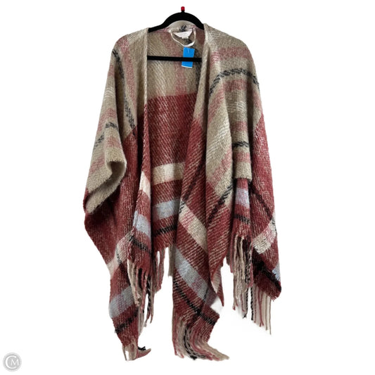 Scarf Winter By Lc Lauren Conrad In Red & Tan