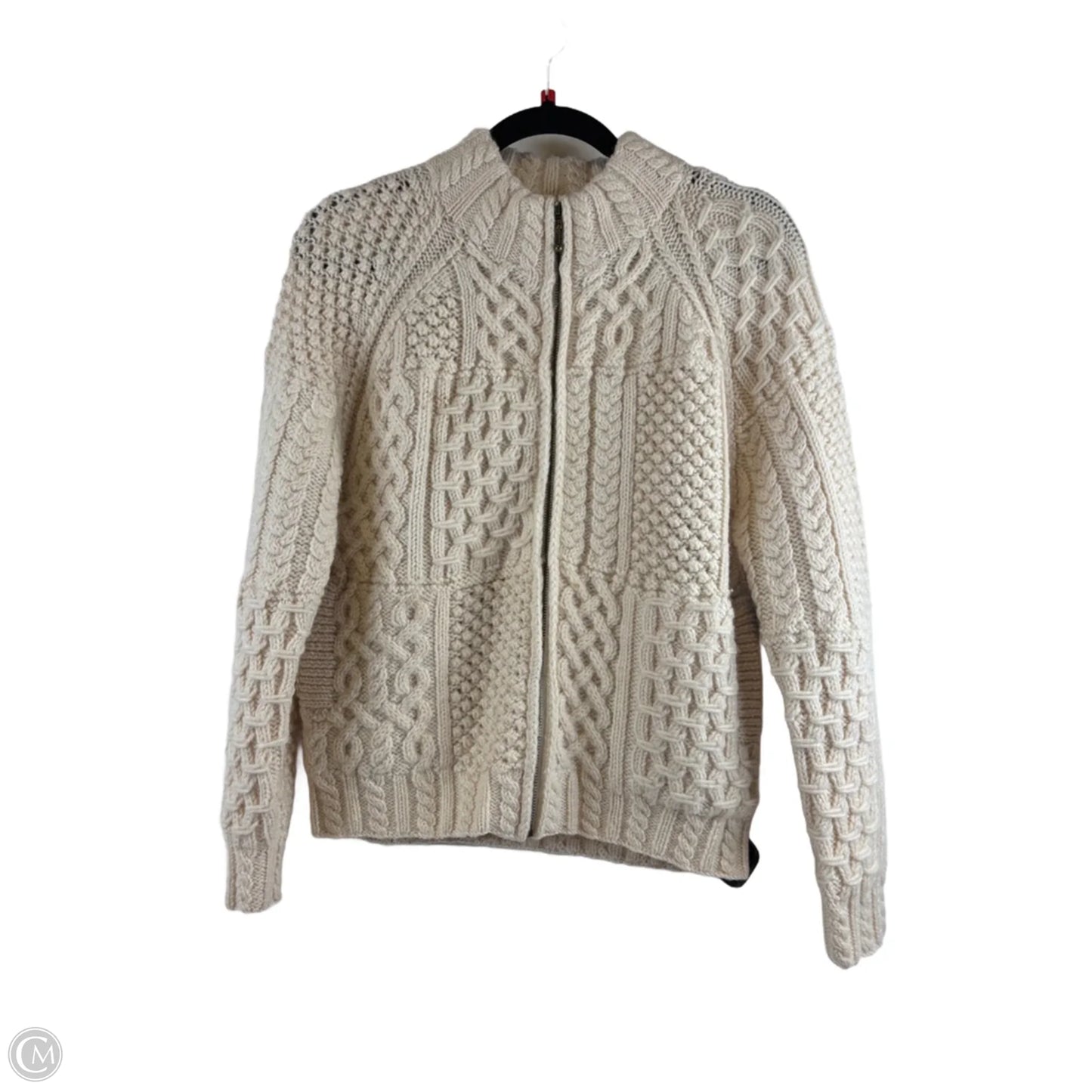 Sweater By Clothes Mentor In Cream, Size: Xs