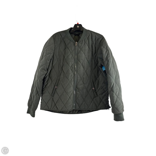 Jacket Puffer & Quilted By Vero Moda In Green, Size: L