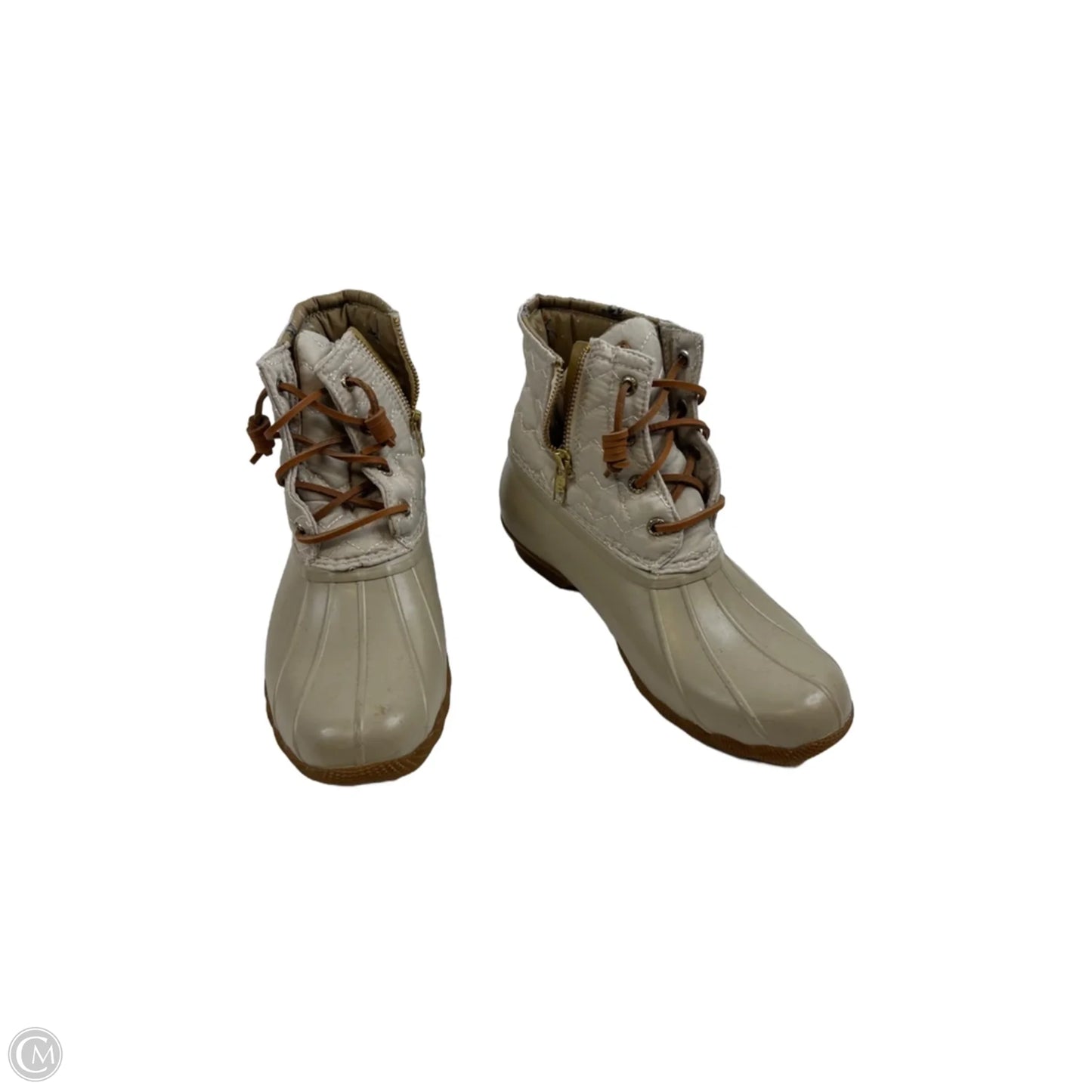 Boots Rain By Sperry In Beige, Size: 7.5