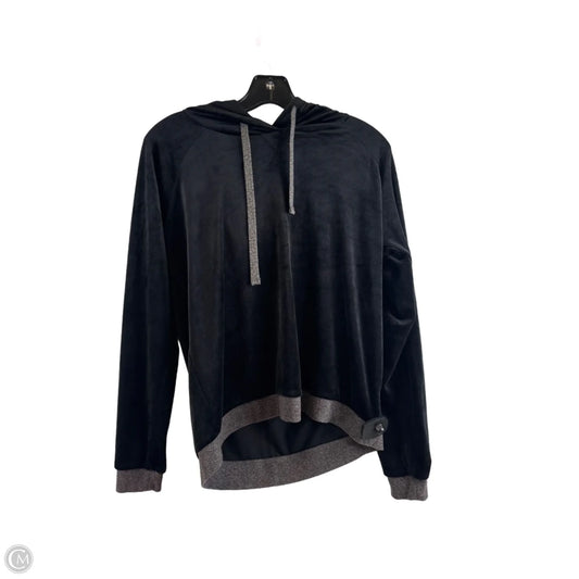 Lounge Set Pants By Alfani In Black & Grey, Size: S