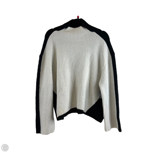 Sweater By Prologue In Black & White, Size: S