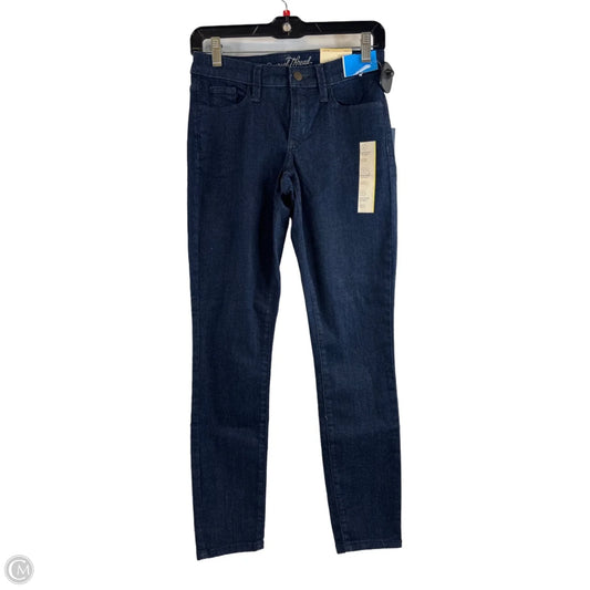 Jeans Skinny By Universal Thread In Blue Denim, Size: 0