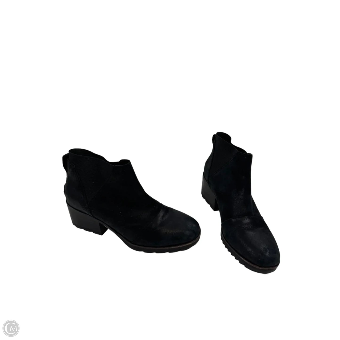 Boots Ankle Heels By Sorel In Black, Size: 11