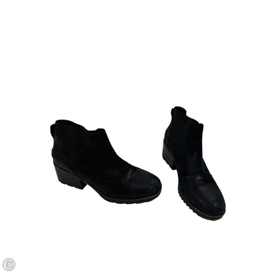 Boots Ankle Heels By Sorel In Black, Size: 11