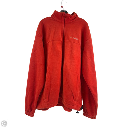 Athletic Fleece By Columbia In Orange, Size: Xxl
