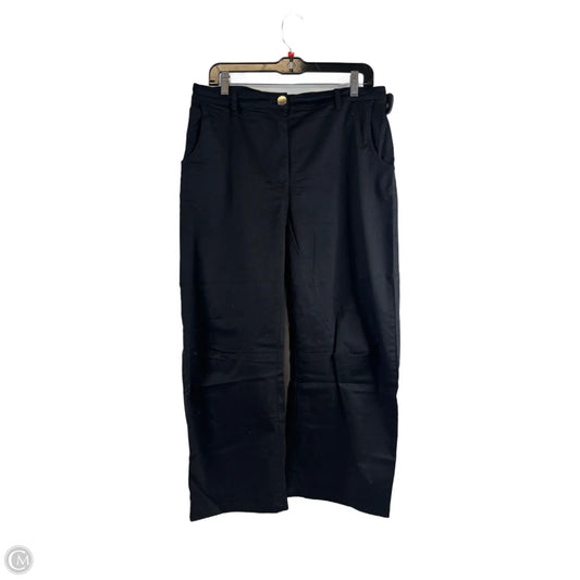 Pants Cropped By Clothes Mentor In Black, Size: 12