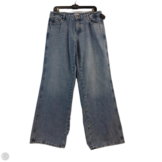 Jeans Wide Leg By Pacsun In Blue Denim, Size: 8
