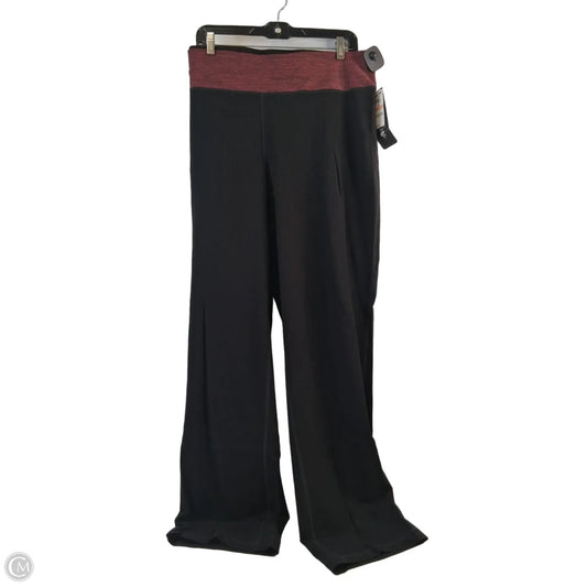 Athletic Pants By Ideology In Black & Red, Size: 2x