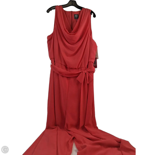 Jumpsuit By Vince Camuto In Coral, Size: 22