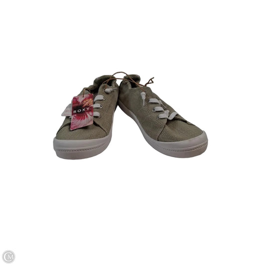 Shoes Sneakers By Roxy In Green, Size: 10