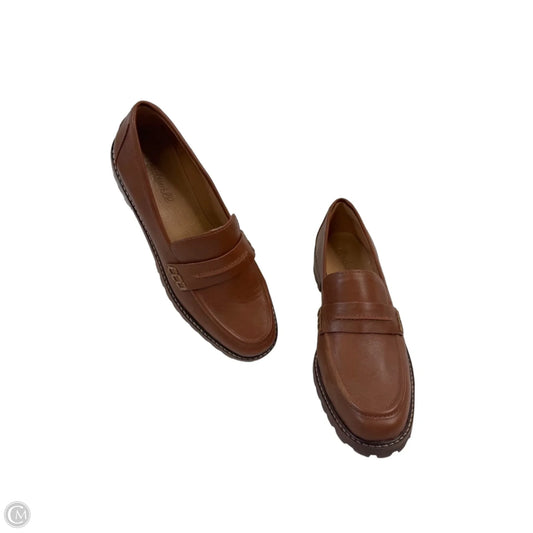 Shoes Flats By Madewell In Brown, Size: 8