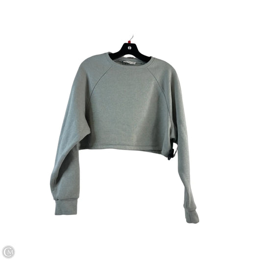Sweatshirt Crewneck By Mng In Green, Size: S