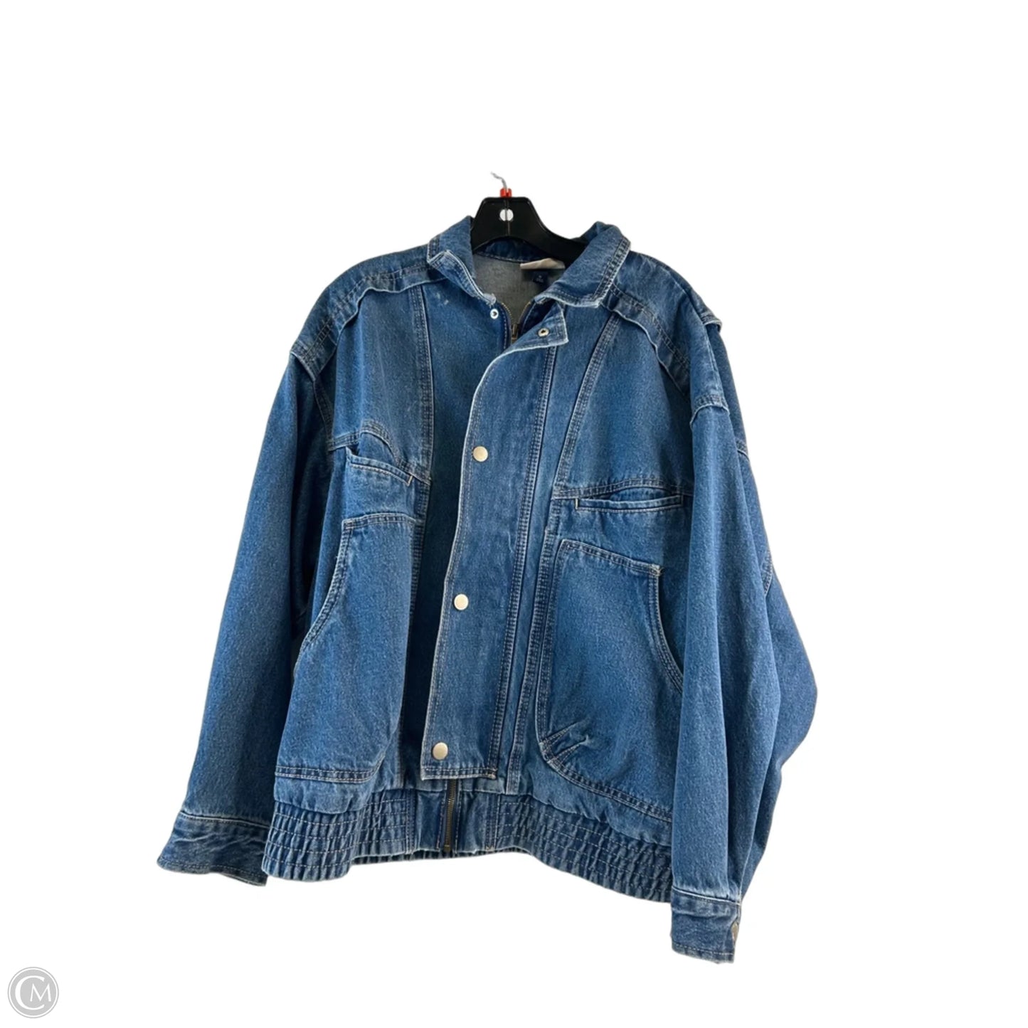 Jacket Denim By Universal Thread In Blue Denim, Size: M