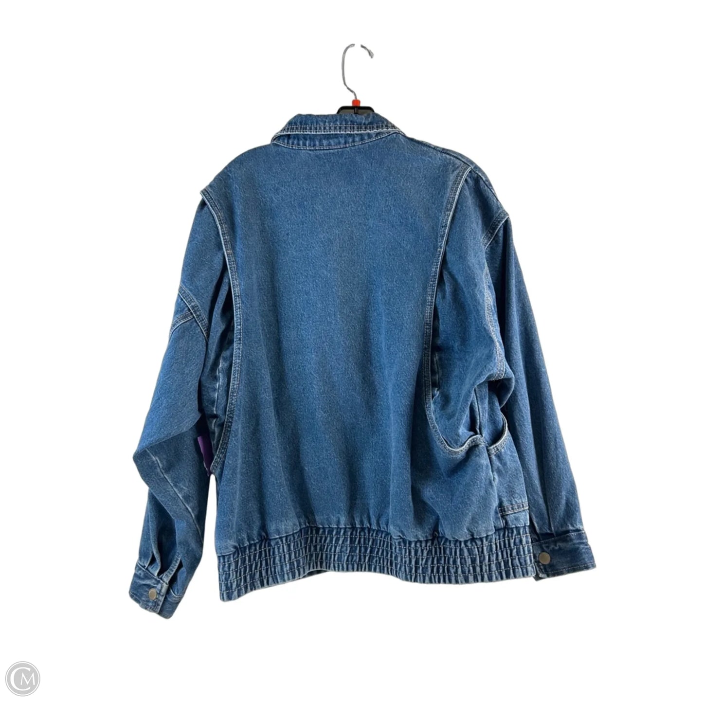 Jacket Denim By Universal Thread In Blue Denim, Size: M