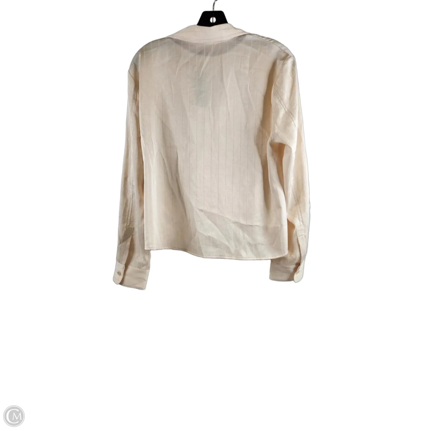 Top Long Sleeve By Hudson In Cream, Size: S