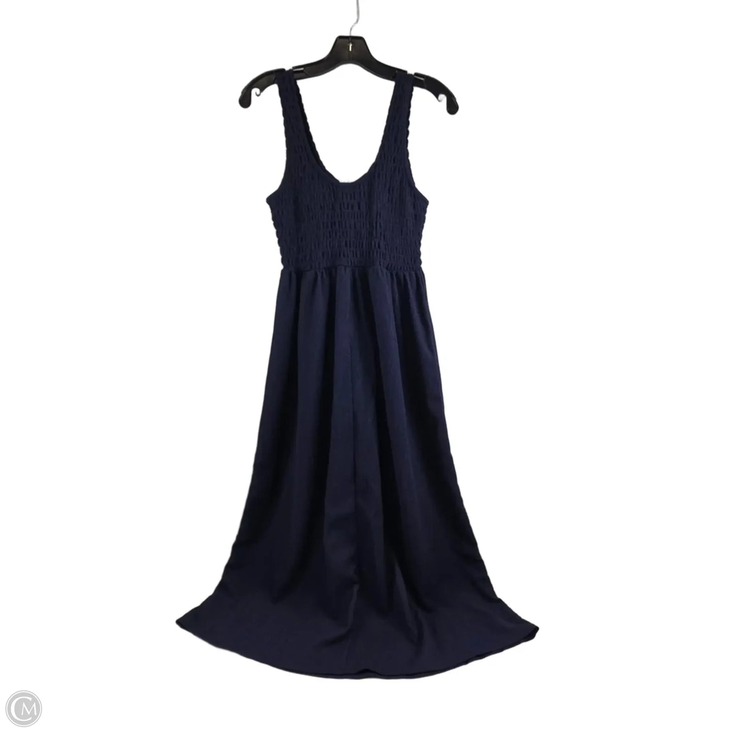 Dress Casual Midi By Old Navy In Navy, Size: Xs