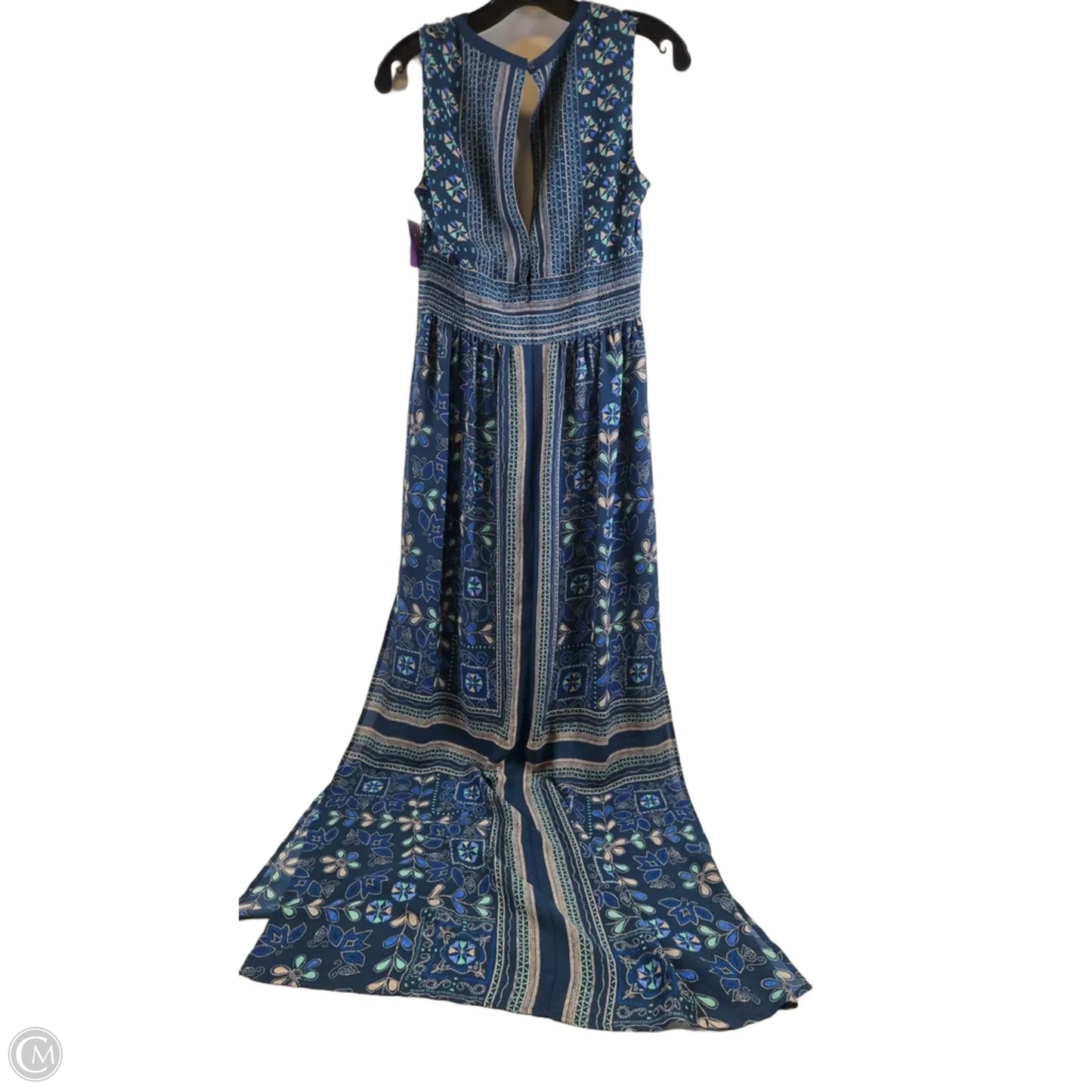 Dress Casual Maxi By Bcbgmaxazria In Blue, Size: Xs