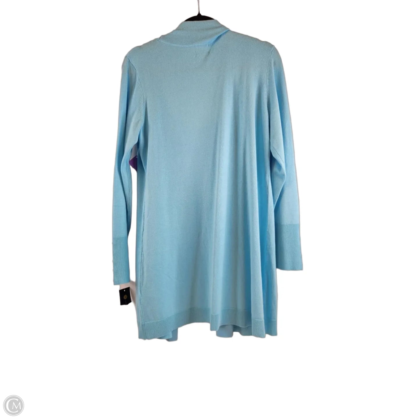 Cardigan By Jm Collections In Blue, Size: M