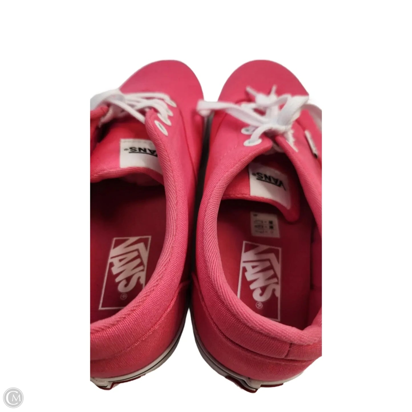 Shoes Sneakers By Vans In Pink, Size: 8.5