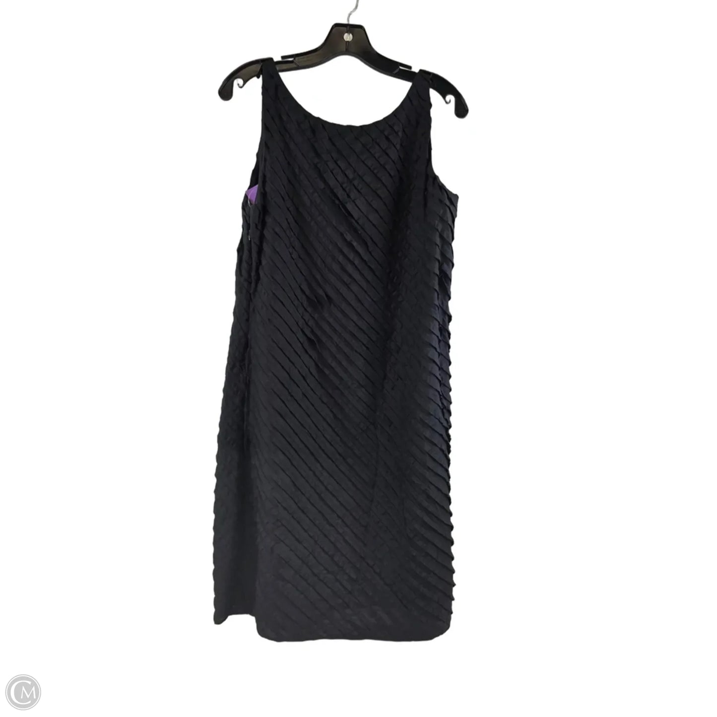 Dress Casual Midi By Eileen Fisher In Black, Size: 8