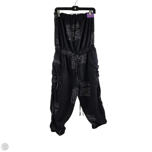 Jumpsuit By Clothes Mentor In Black & Cream, Size: M
