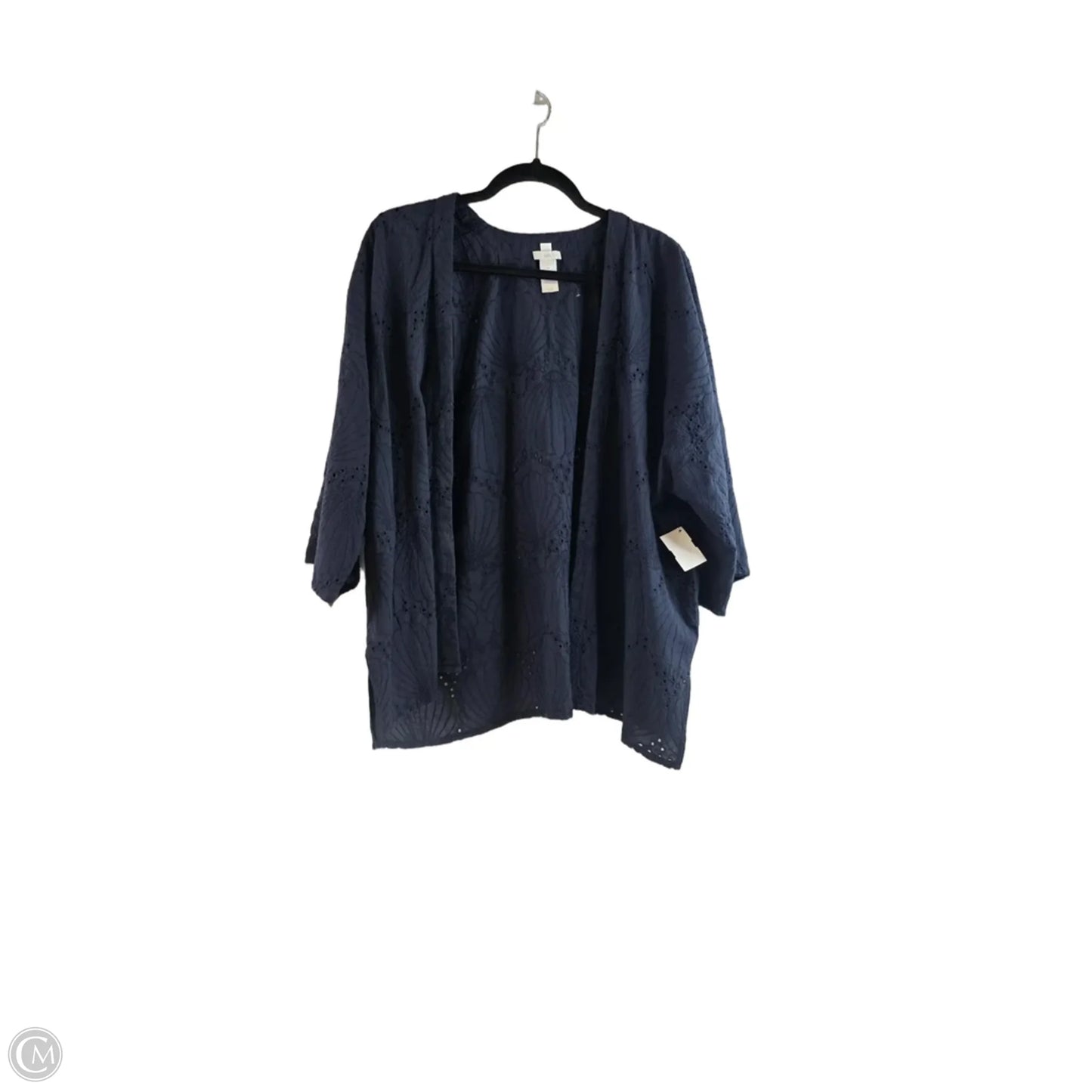 Cardigan By J. Jill In Navy, Size: L
