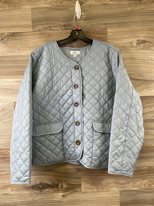 Jacket Other By Croft And Barrow In Blue, Size: Petite