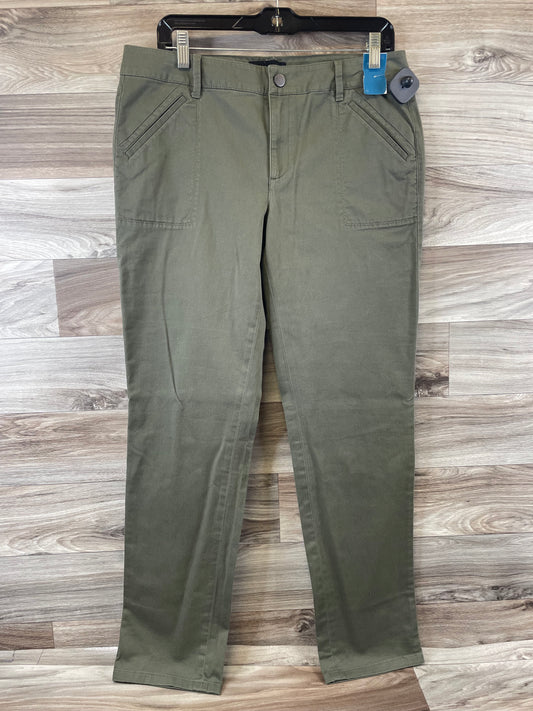 Pants Cropped By Talbots In Green, Size: 10