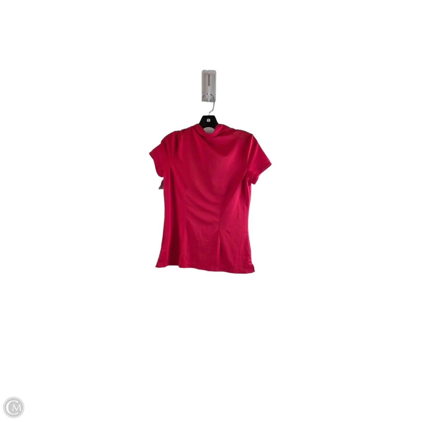 Athletic Top Short Sleeve By Nike Apparel In Red, Size: M