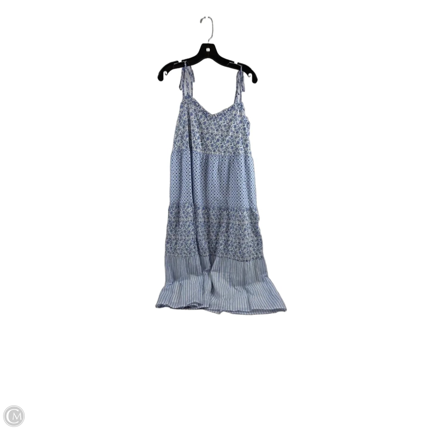 Dress Casual Midi By J. Crew In Blue, Size: S
