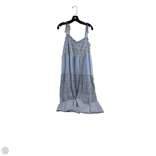 Dress Casual Midi By J. Crew In Blue, Size: S