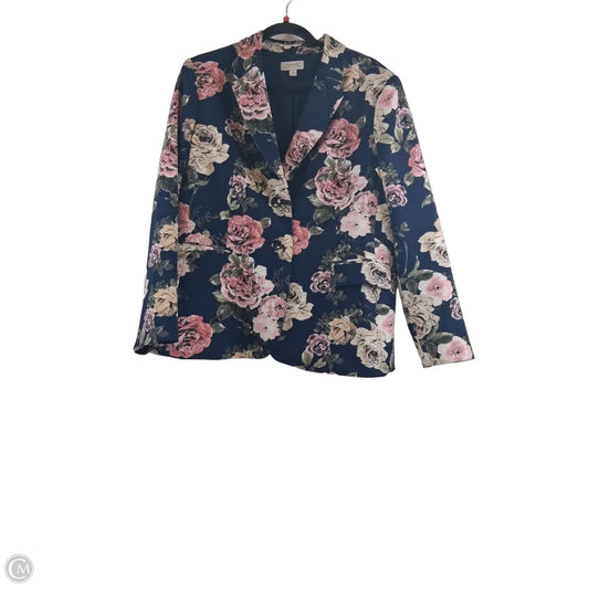 Blazer By Tahari By Arthur Levine In Navy, Size: Xl