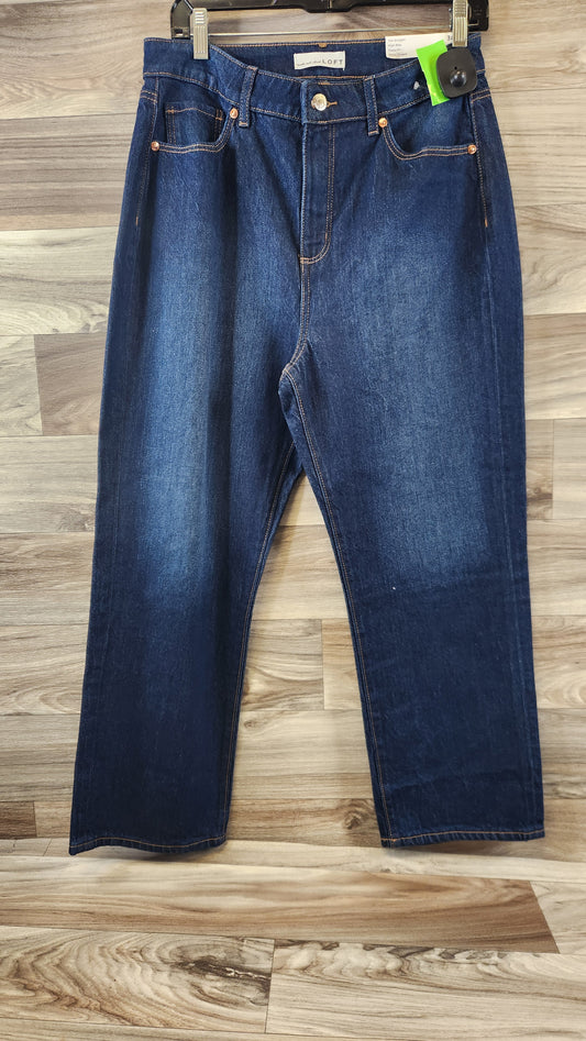 Jeans Straight By Loft  Size: M