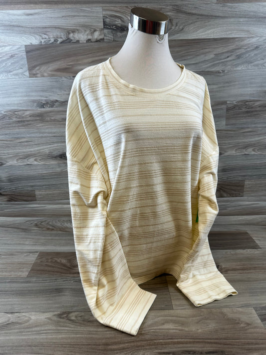 Top Long Sleeve Basic By J. Crew  Size: 2x