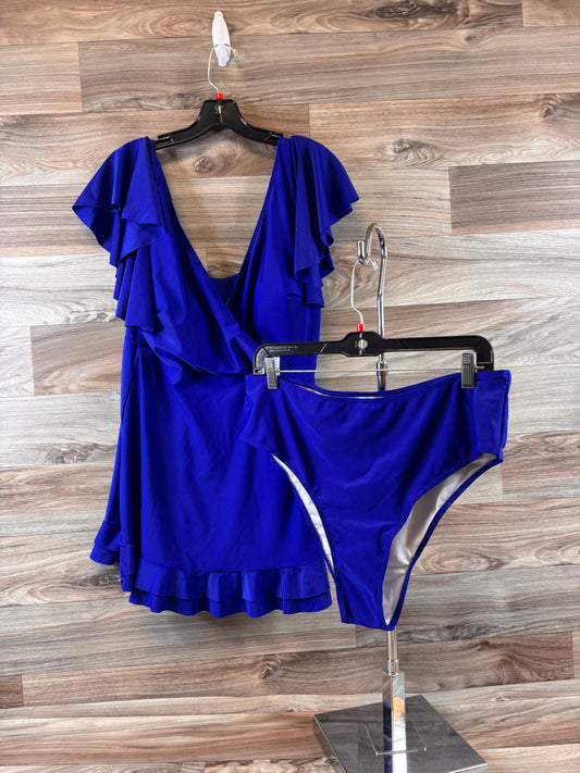 Swimsuit 2pc By Shein  Size: 2x