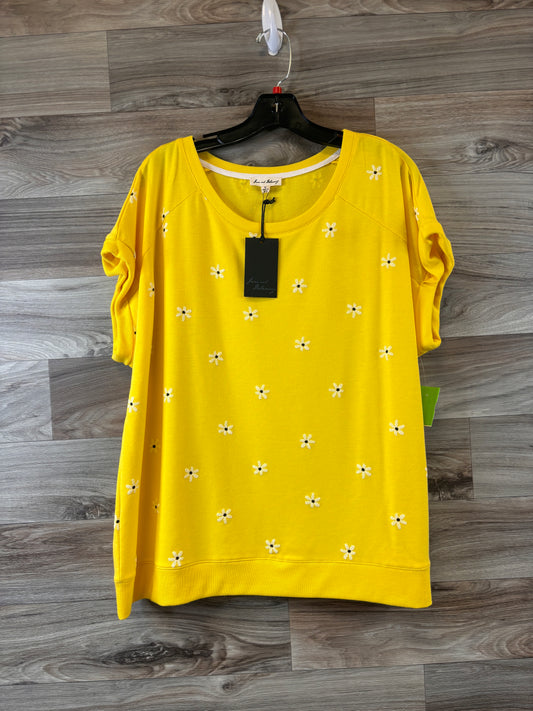 Top Short Sleeve By Jane And Delancey  Size: Xl