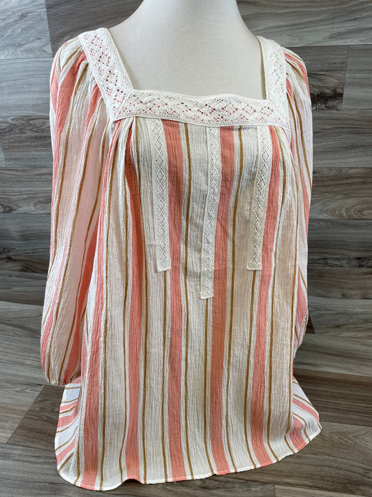 Top 3/4 Sleeve By Lc Lauren Conrad  Size: M