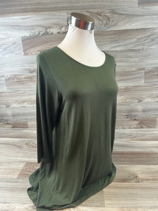 Top 3/4 Sleeve By Kim & Cami  Size: Xl