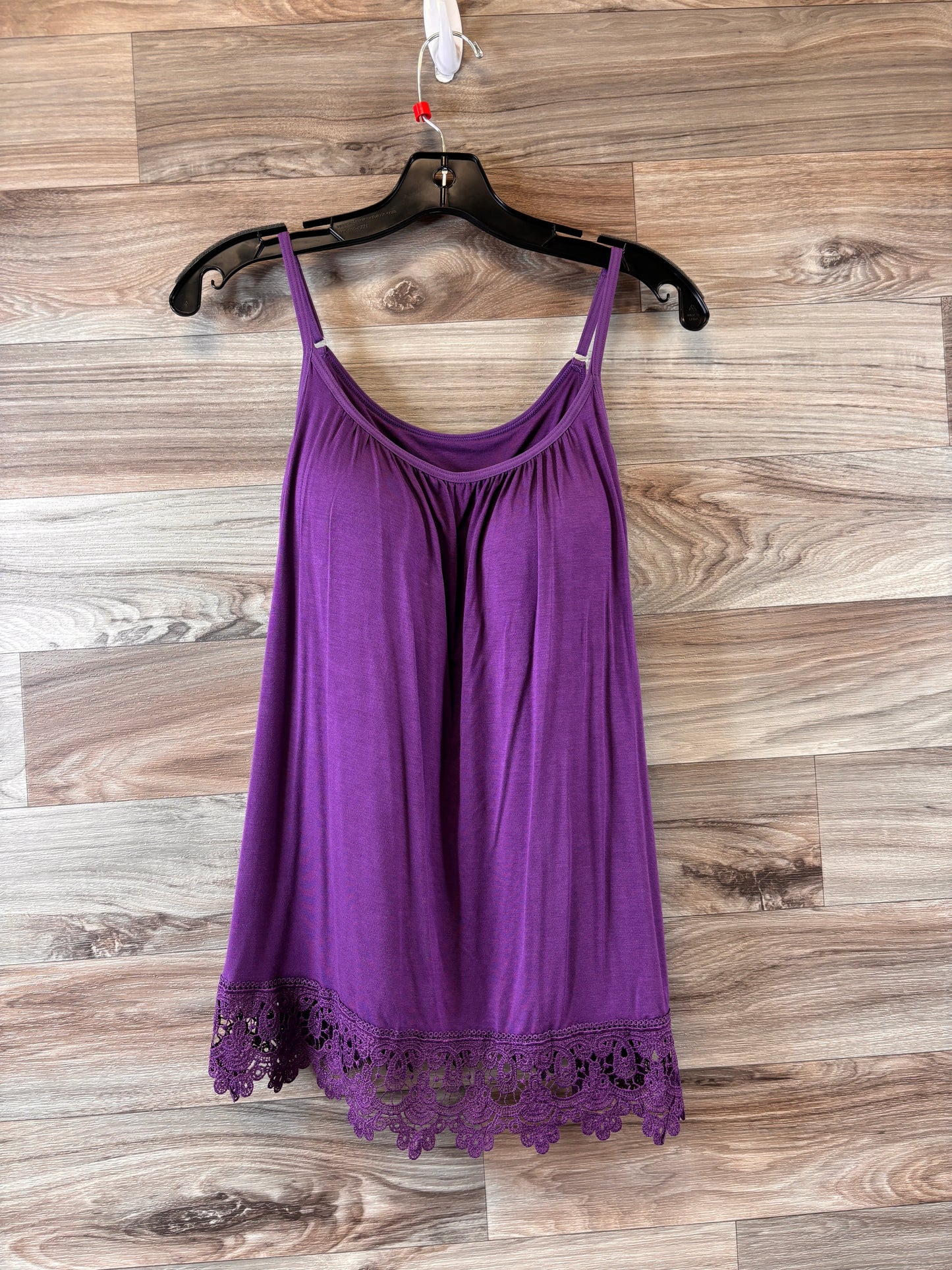 Purple Top Cami Clothes Mentor, Size L