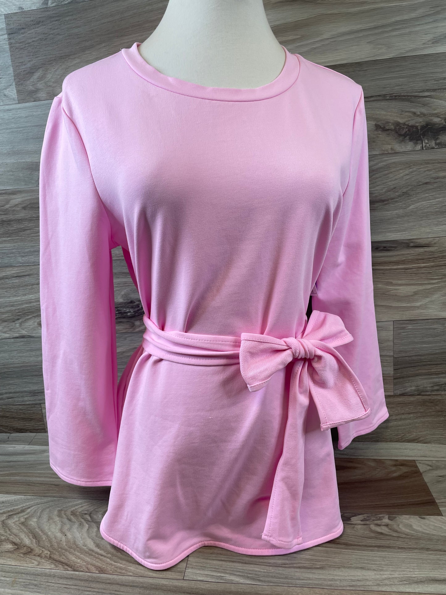 Pink Top 3/4 Sleeve Ann Taylor, Size M