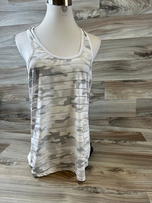 Camouflage Print Athletic Tank Top Zyia, Size M