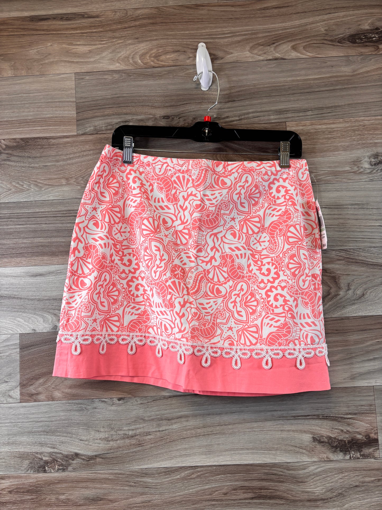 Orange & White Skirt Mini & Short Vineyard Vines, Size 8