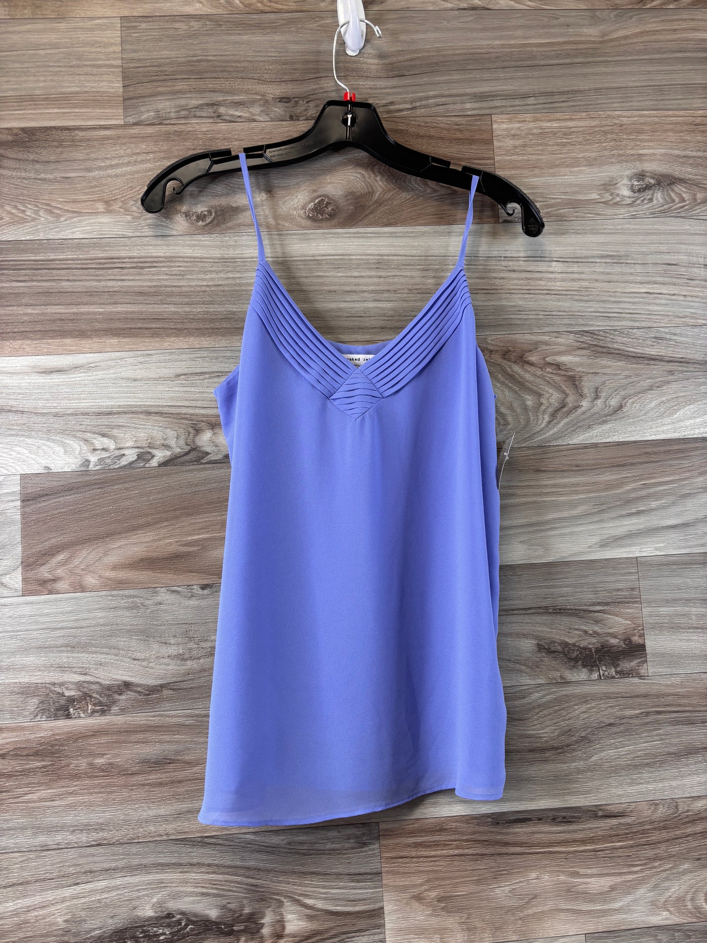 Purple Top Cami Naked Zebra, Size S