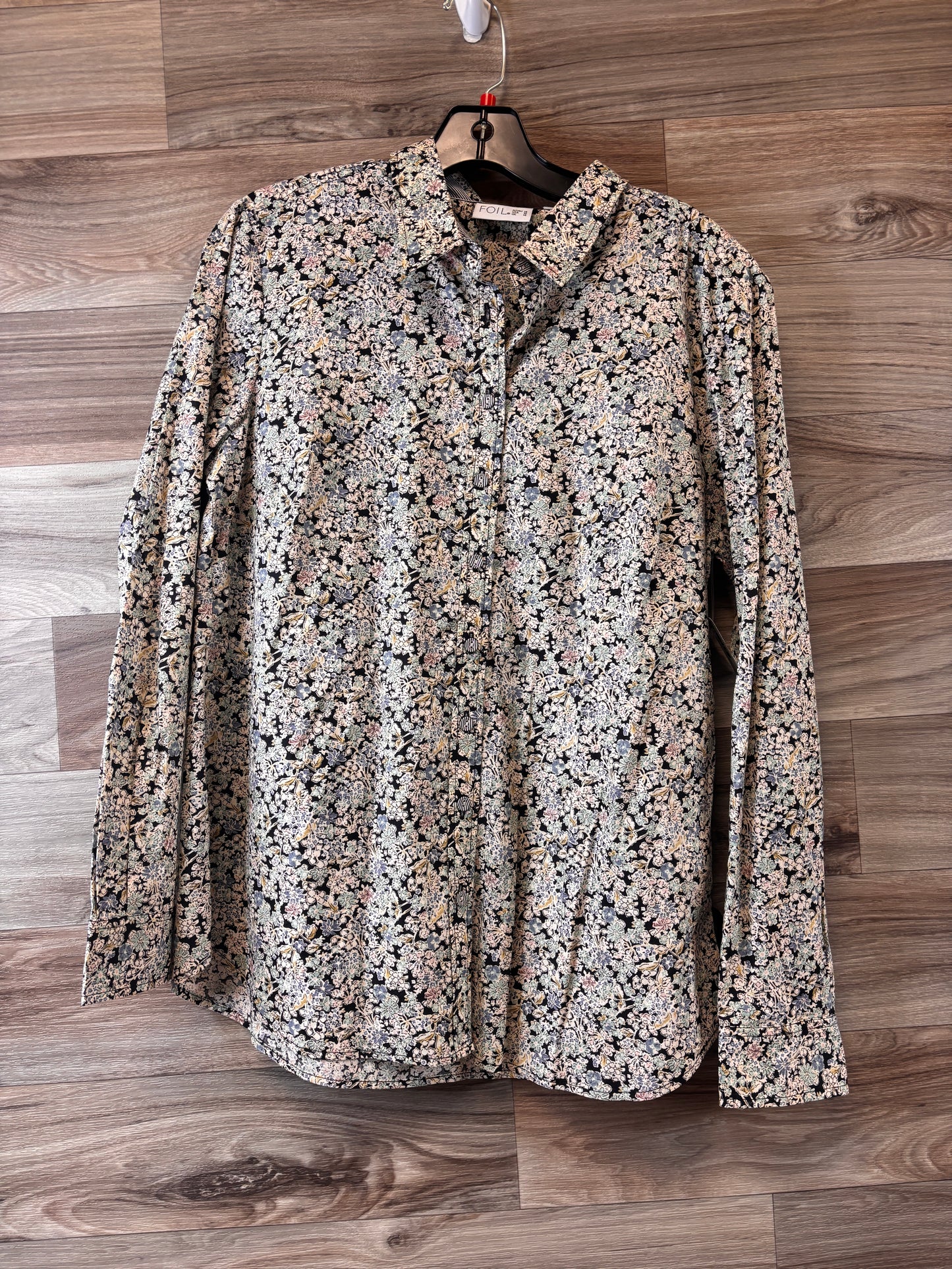 Top Long Sleeve By Clothes Mentor In Floral Print, Size: M