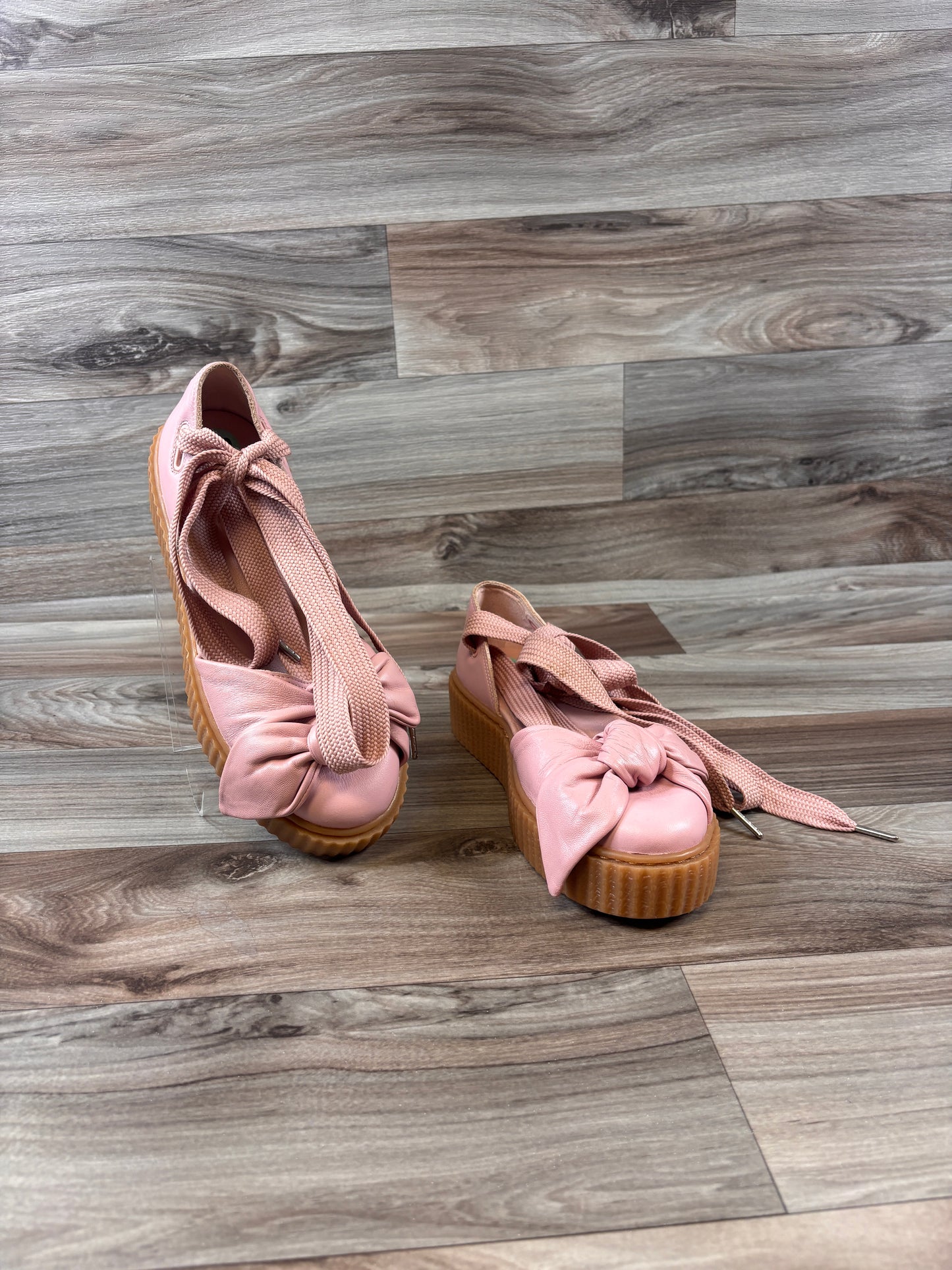 Shoes Heels Platform By Cme In Pink, Size: 8.5