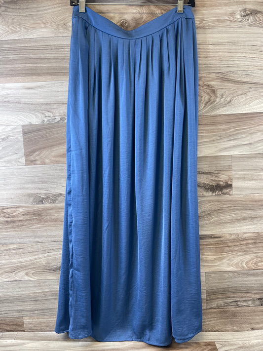 Skirt Midi By Chicos In Blue, Size: Xs