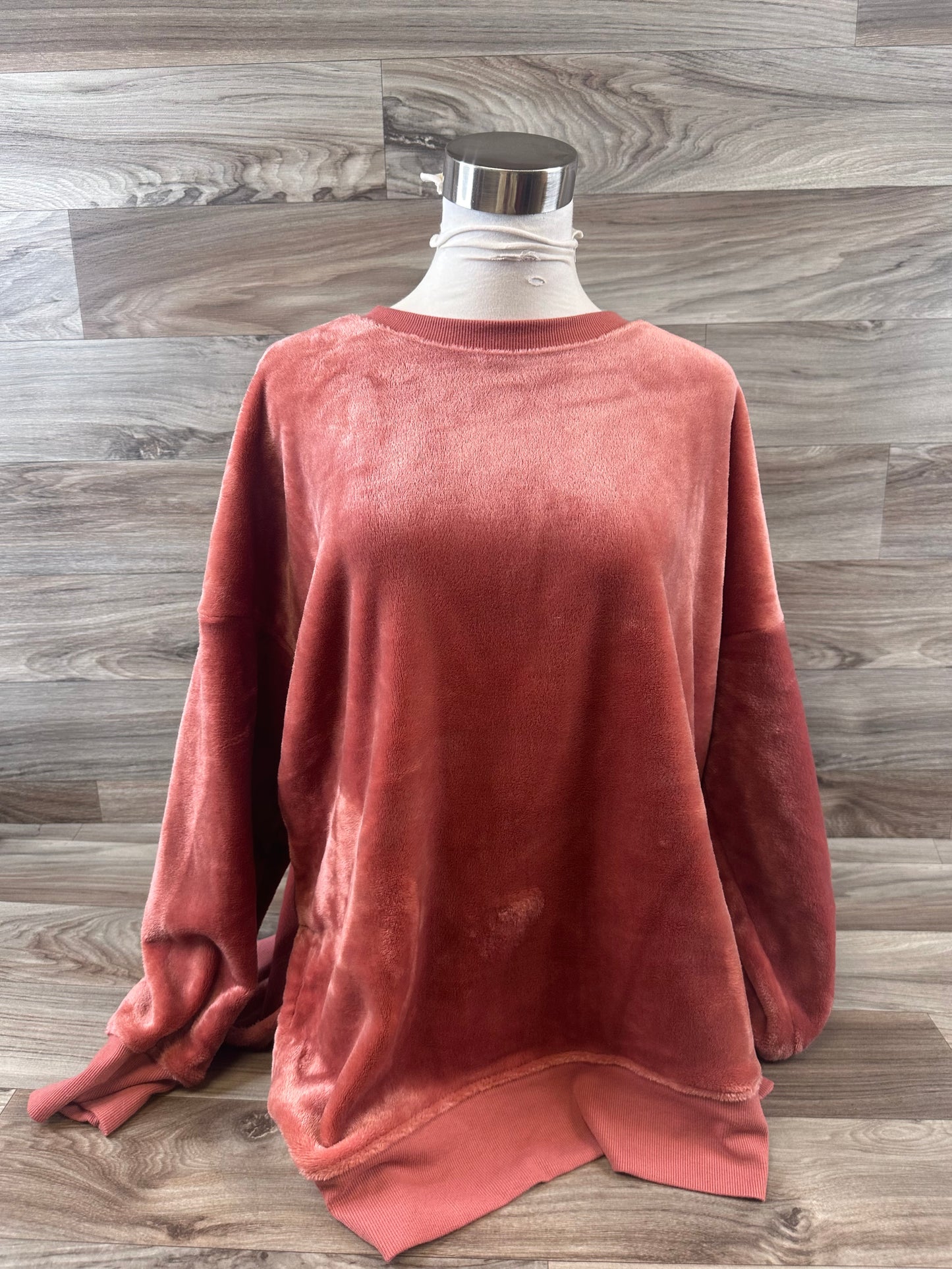 Top Long Sleeve By So In Orange, Size: L