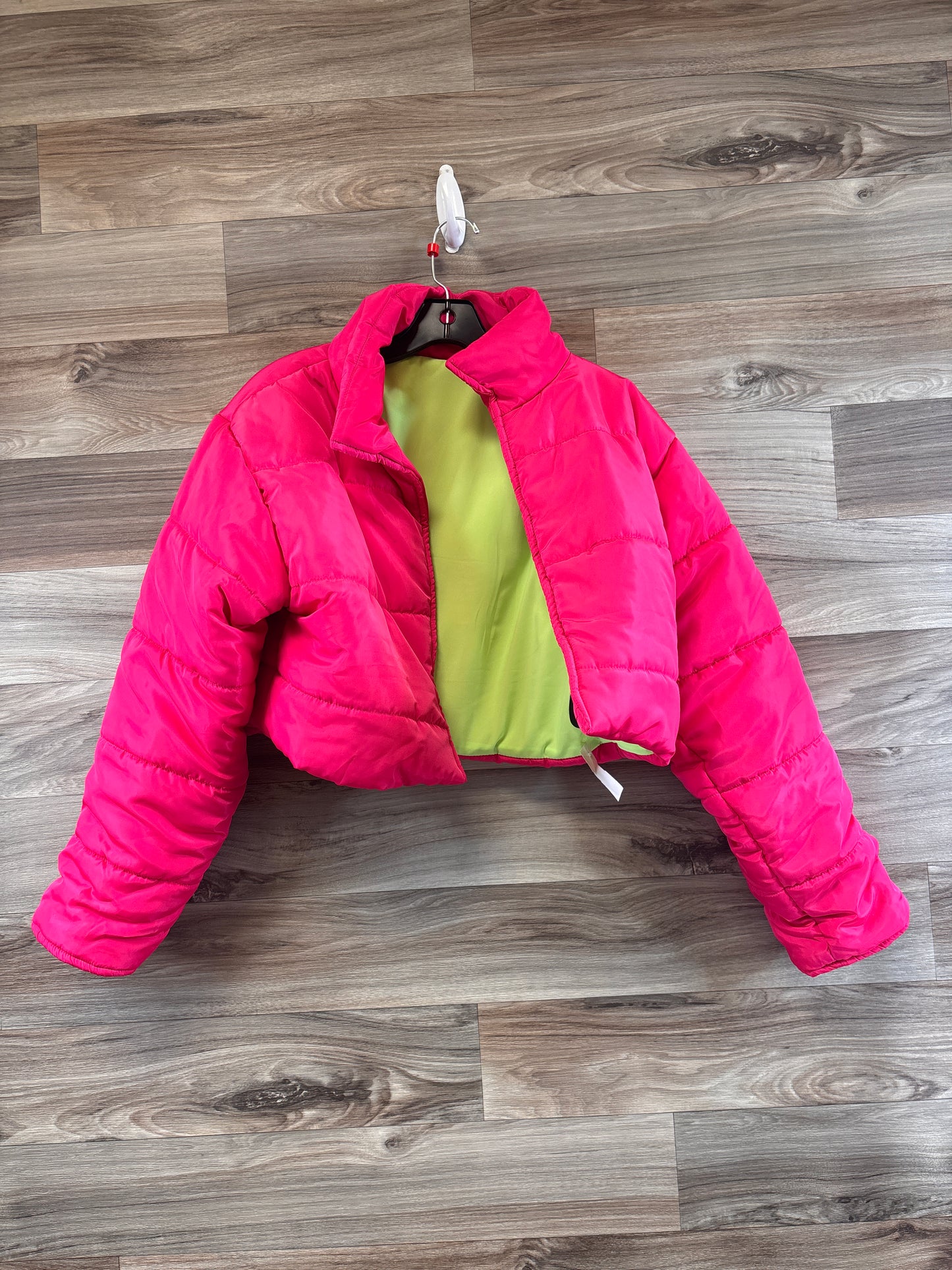 Jacket Puffer & Quilted By Clothes Mentor In Pink, Size: Xs